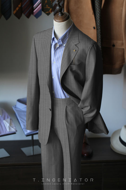 (half canvas) ultrafine merino wool suit